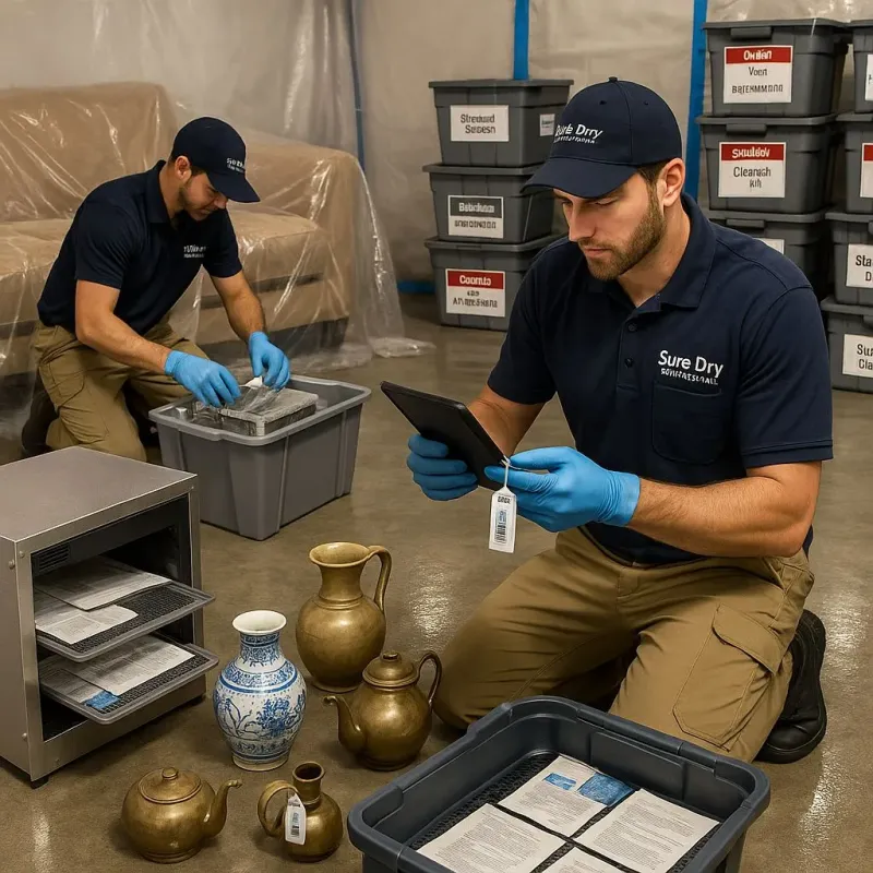 Content Protection and Restoration process in Fountain Valley, CA
