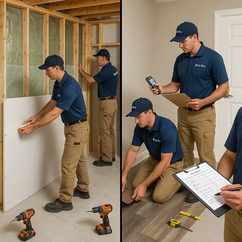 Repairs and Reconstruction process in Fountain Valley, CA