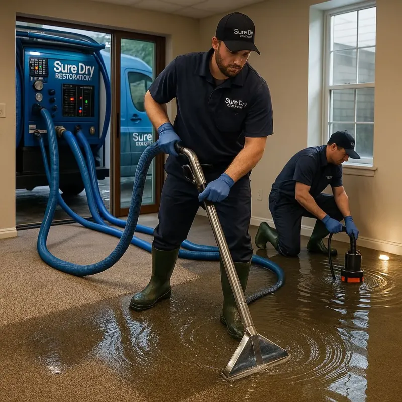 Water Extraction and Removal process in Fountain Valley, CA